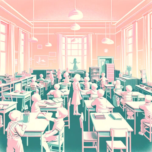 classroom illustration