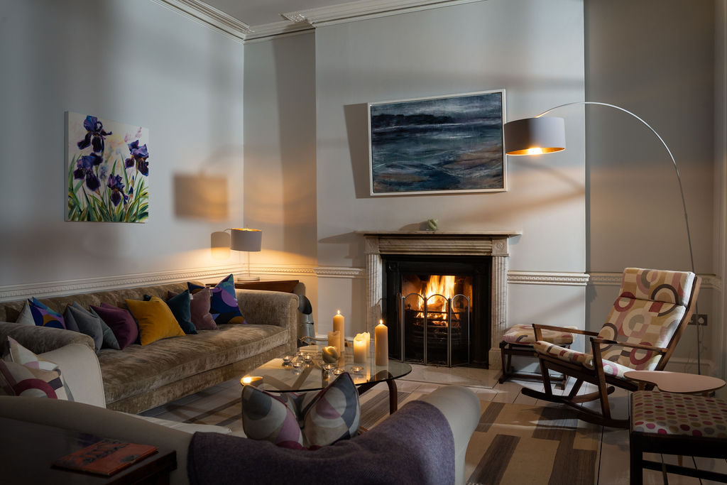 Chapel House, Penzance, Fireplace